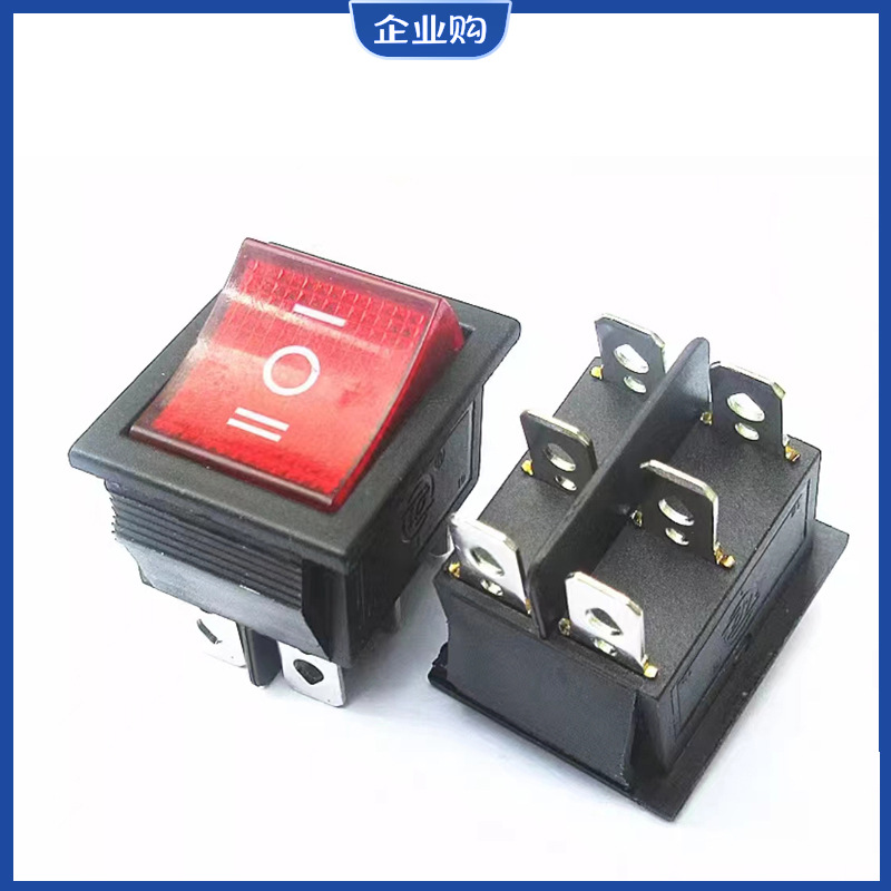 Interruptor Basculante de Encendido KCD4 de 4/6 Pines con Luz para Electrodomésticos image 11