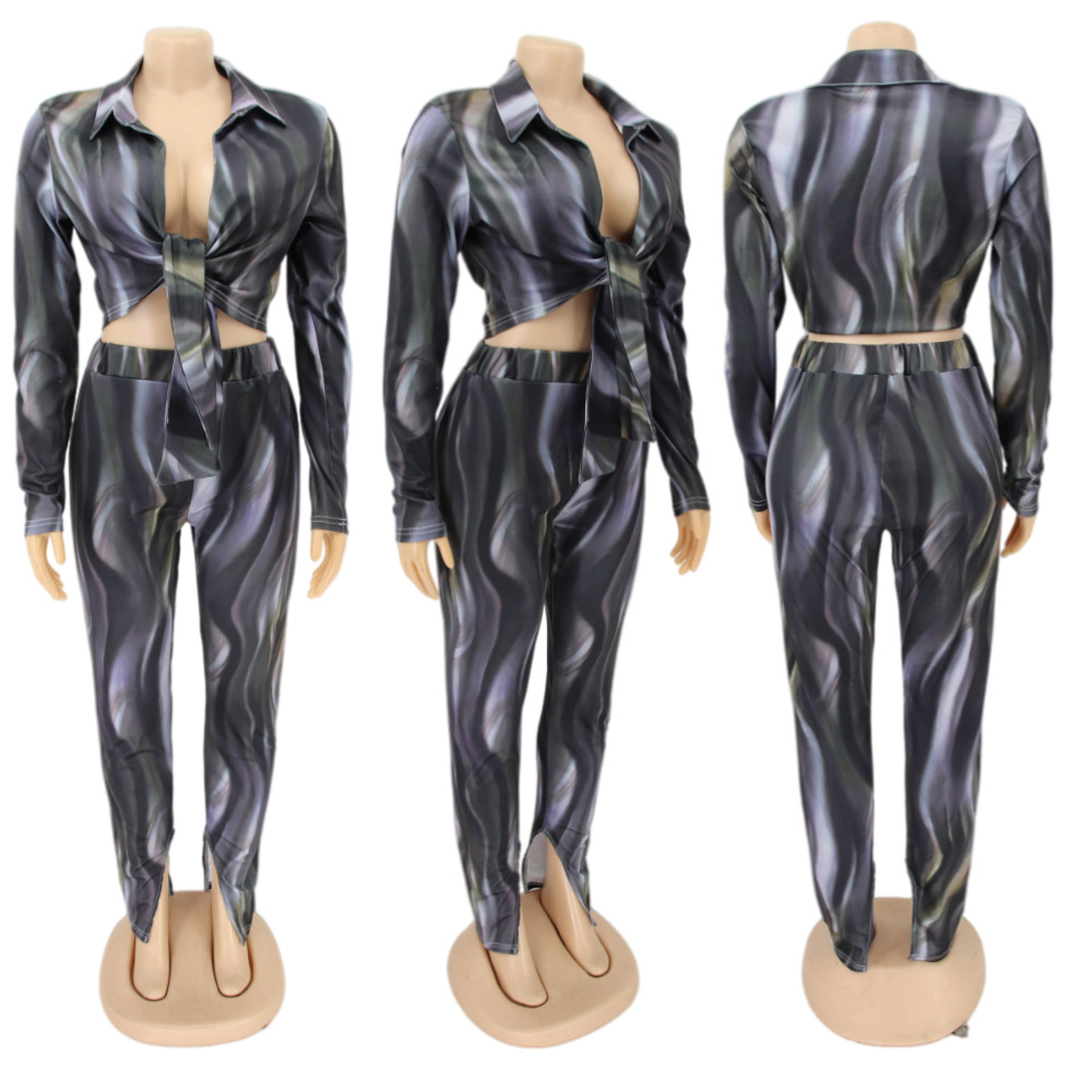 Women Clothing Special Top Product Special Printing High Elasticity Sexy Suit