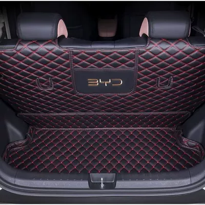 Seagull Modified Interior Box Tail – Trunk Mat - happy-black-and-red-seagull-main-cushion-with-seat-back