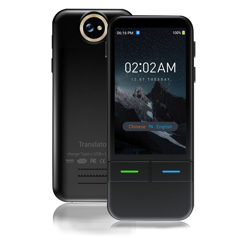 T12 traductor de voz inteligente y preciso fuera de línea para tomar fotos y grabar artefactos mágicos 138 idiomas de traducción al extranjero