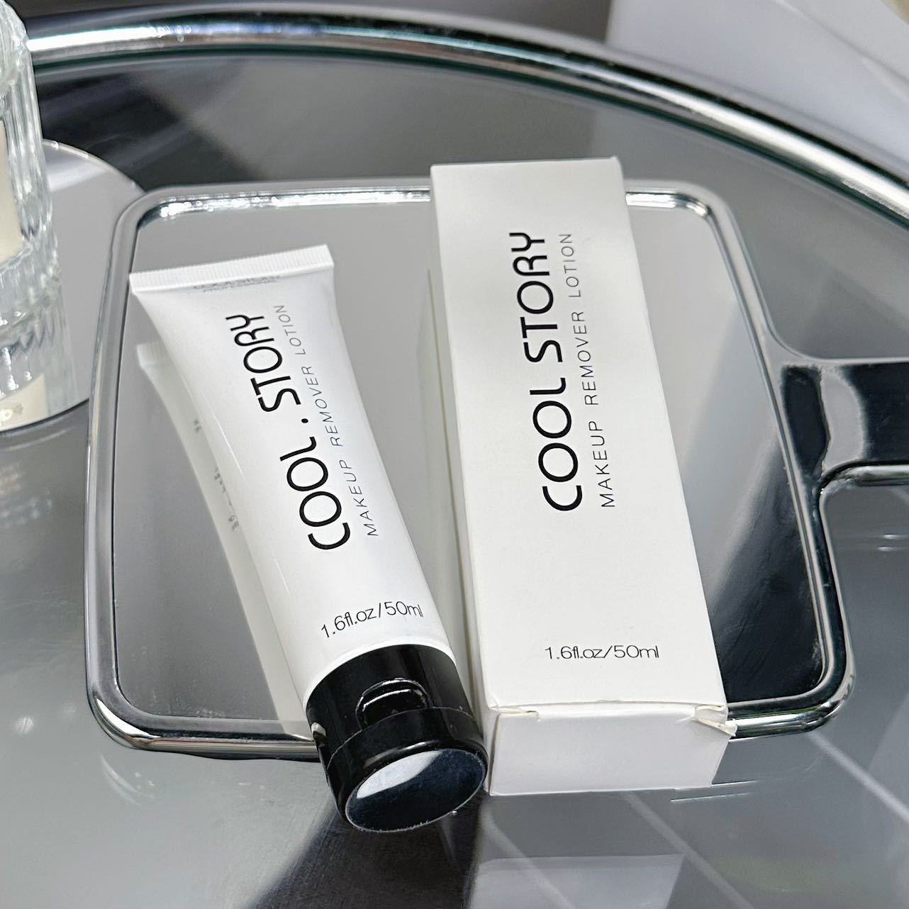 COOLSTORY Makeup Remover Cream, water-based makeup Remover Cream, Little White Tube Facial Cleansing Makeup Remover Cream, a bestseller on Douyin and Xiaohongshu undefined