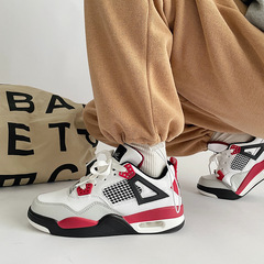 Men's shoes, super popular ins in autumn and winter, Korean style dad shoes, Hong Kong style casual student couple running air cushion sneakers