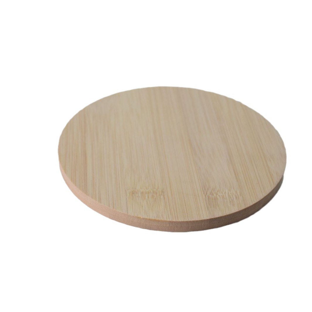 Disco Redondo de Bambú y Madera para Manualidades DIY