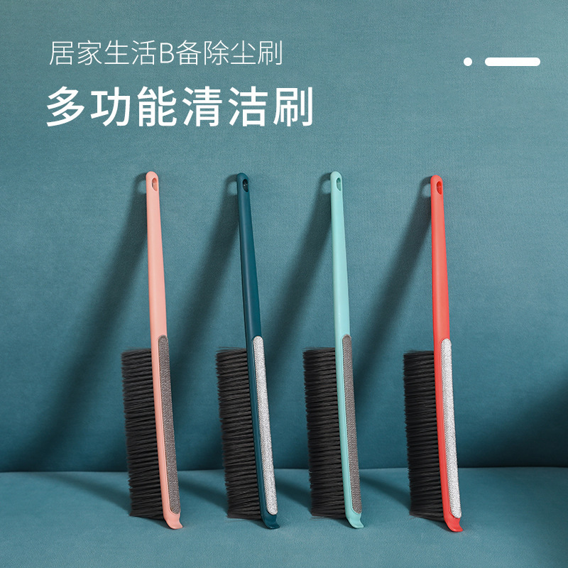 cepillo de cama de limpieza doméstica sofá de cama limpieza dormitorio cepillo de lana suave de mango largo cepillo de cama de limpieza de polvo cepillo de limpieza kang