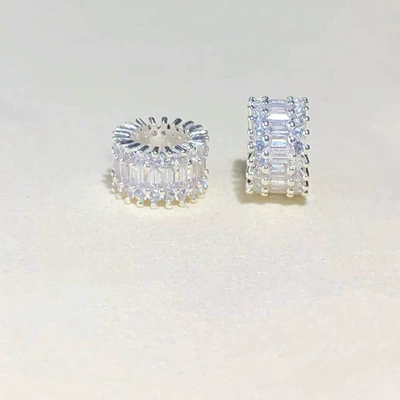 Zircon Wheel Beads Large Hole | Zərgərlik ara hissələri