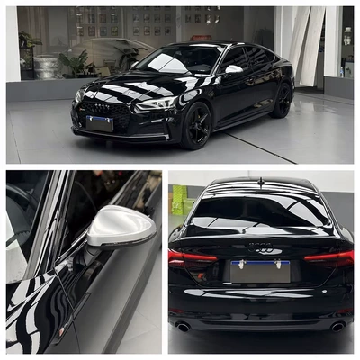 Car Headlight Protection Film PPF 7.5Mil Self-Healing Premium Crystal Clear Headlight Cover 8 Years Warranty (Car headlight protective film) - dark-gray-15030cm