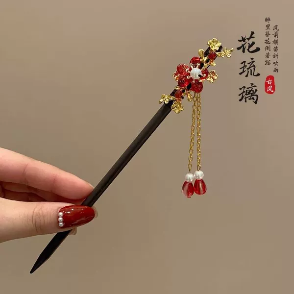 20# plum blossom hairpin@