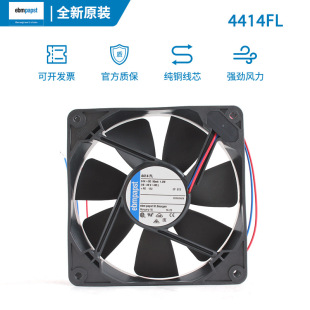 ebmpapstȫ����Ʒ4414FL 12025 DC24V 0.05A 1.2W׃�l��ɢ���L��