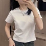 高腰短袖显瘦新款t恤