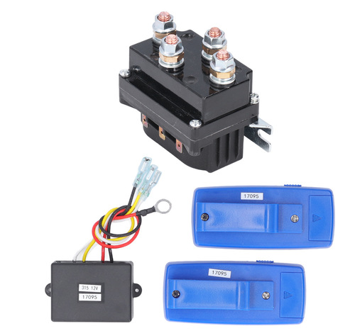 New 500A 12V Electric Winch Relay Winch Control System Wireless Switch Off-Road Winch Electrical