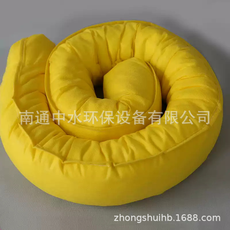 黄色吸液索吸酸棉 化学品危险品吸附棉条 中水环保 厂家直销 包邮