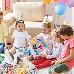 CM2310017兒童動漫可愛卡通恐龍動物親子互動益智DIY貼紙