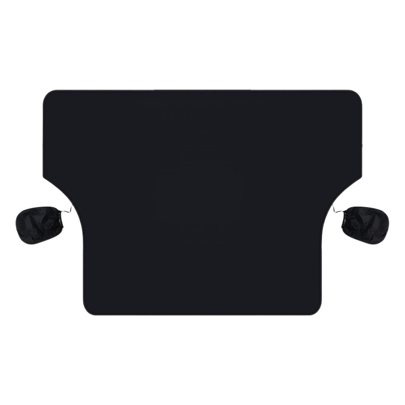 Paño recubierto de plata impermeable coche nieve escudo cuatro estaciones universal plata cinta coche nieve escudo sol escudo protección media cubierta coche ropa