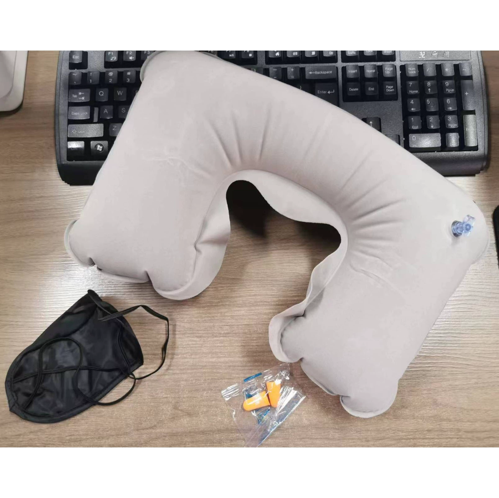 Aotu Альпинизм Кемпинг три части путешествия три сокровища надувная подушка маска для глаз звукоизоляция беруши трансграничные AT9029