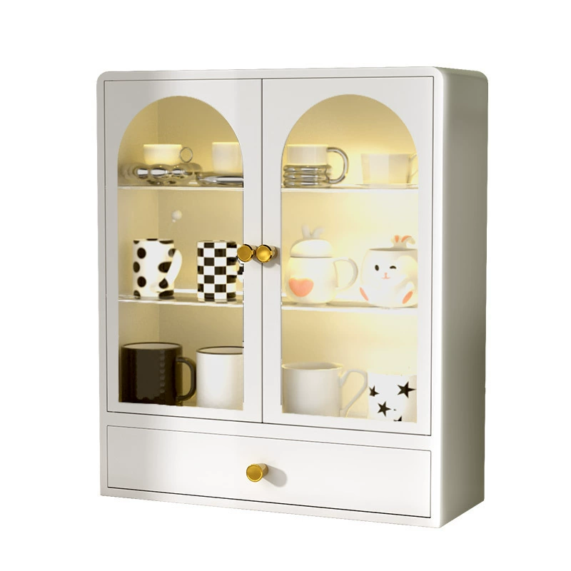 Table dustproof storage system, coffee glass tea cup, dressing table for living room