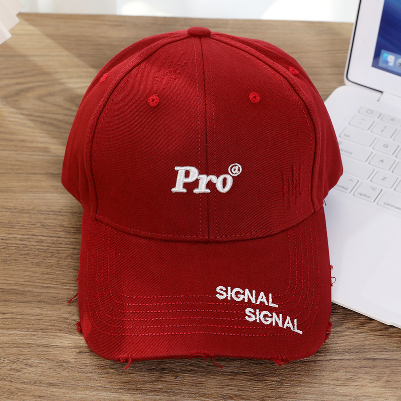 Gorra de Béisbol Estilo Coreano RAYA Primavera/Verano, Gorra de Visera Extra Profunda Unisex para Cabeza Grande, Otoño/Invierno