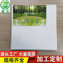 防火装饰免漆石膏板吊顶天花高晶板藻钙板硅晶板石膏板厂家批发