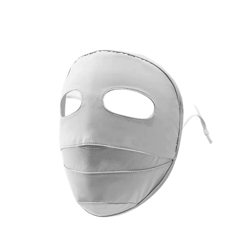 Summer three dimensional silk mask, sun protection, UF-protection, 3D, against dark circles under the eyes