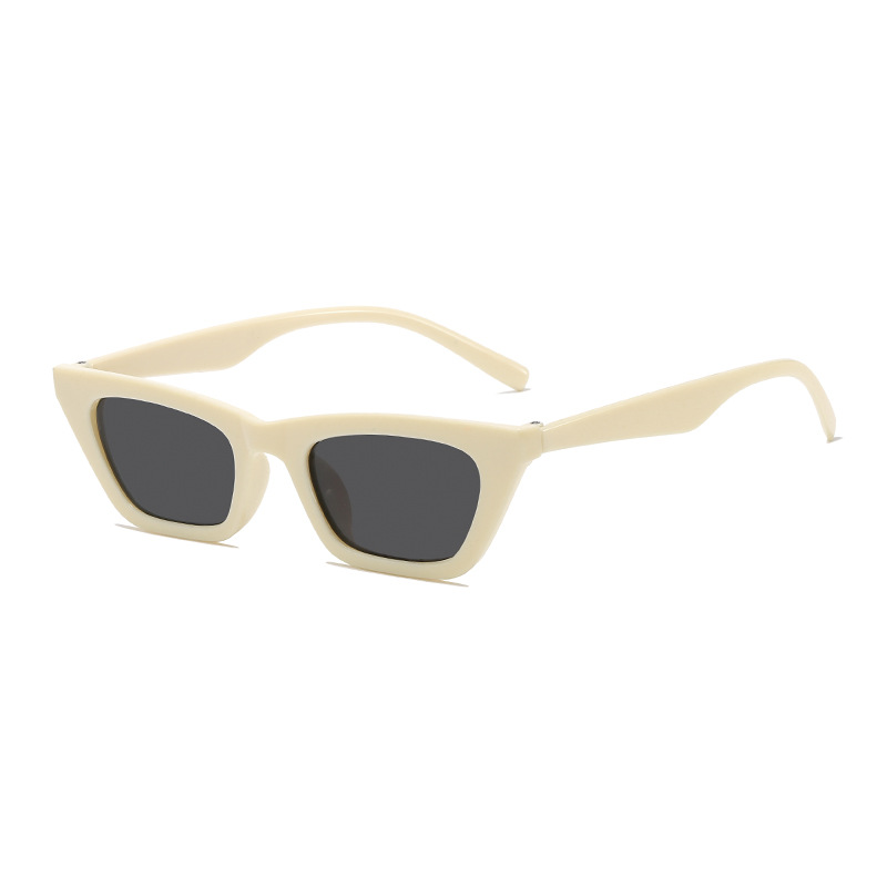 Cat eye zonnebril voor fietsen hip hop disco stijl voor dames_voghion.com