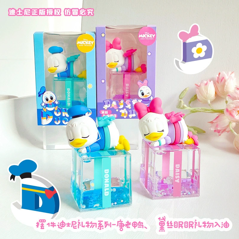 Акриловые украшения Дональд Дак Дейзи, подарок для сна, масляная серия, модные настольные украшения, куклы, фигурки кукол