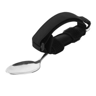 Amazon Disabled Elderly Food Aid Gloves Self-Adhesive Velcro Handheld Tableware Auxiliary Belt Training Food Aid
