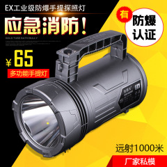 プロフェッショナル緊急防火 EX 防爆懐中電灯ハンドランプ超高輝度長距離 500m パトロール LED サーチライト
