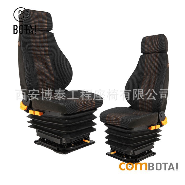 Asiento de amortiguación de airbag de camión pesado Asiento giratorio de 360 ° Asiento de aire de vehículo de ingeniería de asiento modificado Iveco