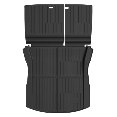 Suitable for Tesla's New Version: Trunk Mat - renewed-version-of-model-3-tpe-trunk-mat-second-row-seat-back-cushion-high-quality-tpe