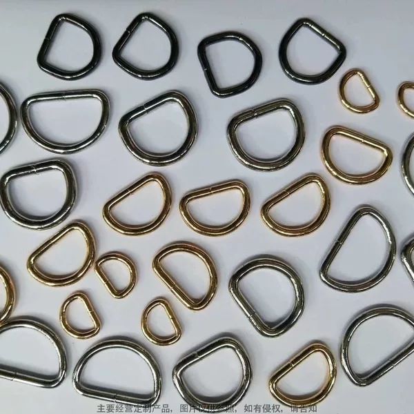 O-Ring Buckle, Japanese-Shaped Buckle, Quick D-Shaped Reinforced Buckle, Handicraft D-Ring Hong8