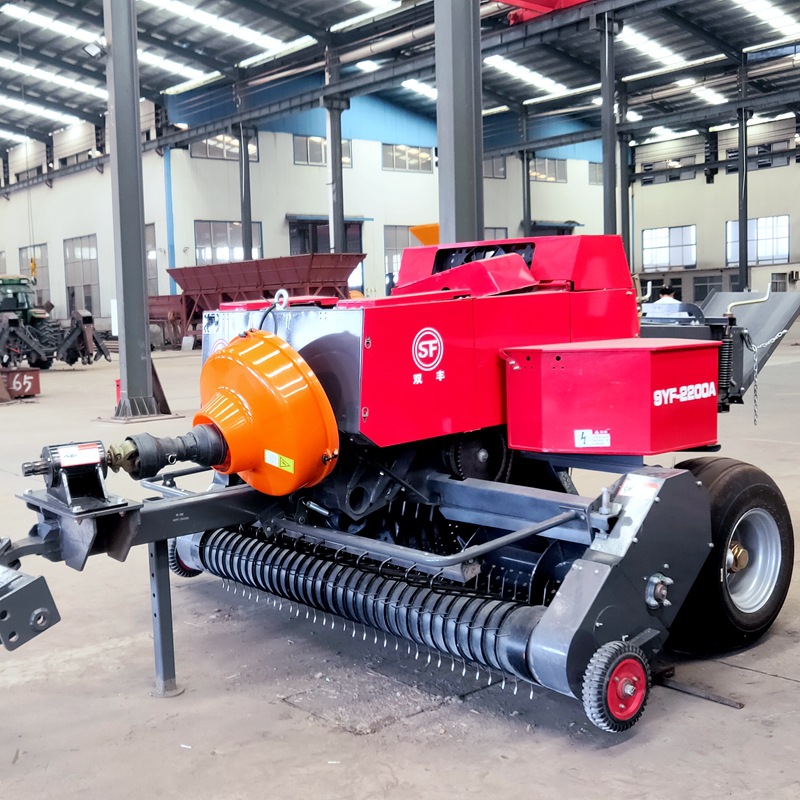 山东双丰牌秸秆粉碎方捆牧草9YF-2200型方草打捆机捡拾机国家补贴