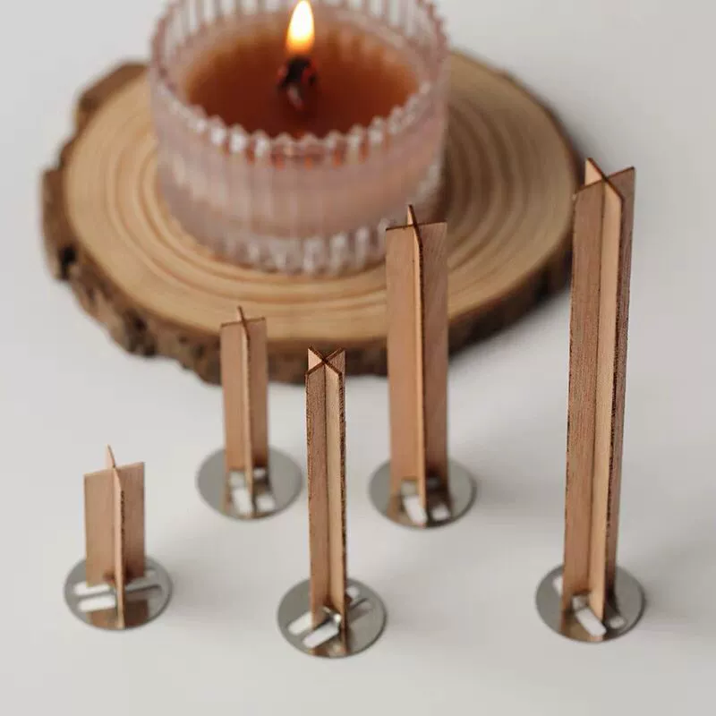 Amazon Cross Woodwax Core Wooden Candle Candle Candle Candy Wooden Wood Wax Cup Wax Core