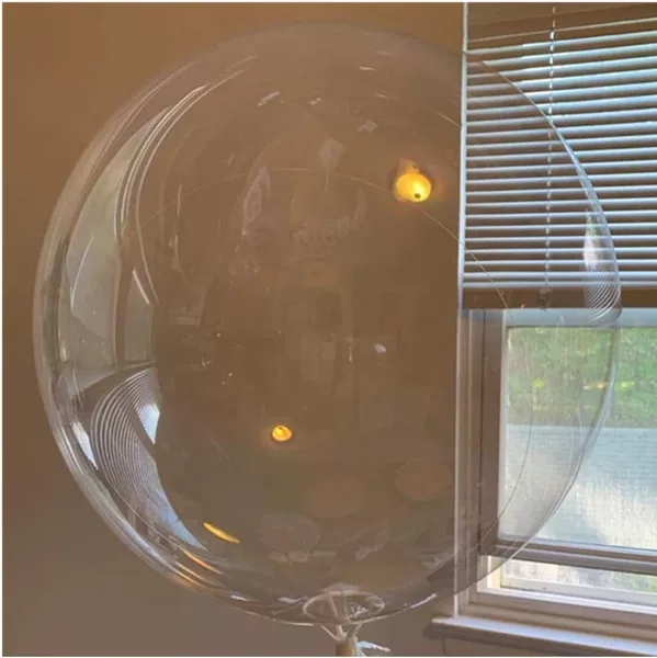 18-inch Bobo Ball [All of the above need to be filled with helium. If you don’t have the conditions, you can buy the one with a stick underneath]