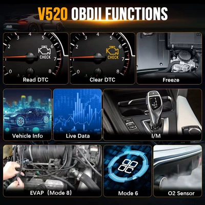 Avtomobil diaqnostika alətləri Plug-And-Play Car Engine