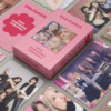 Spot fans 2022 calendar Lisa Jisoo Jennie Rose peripheral postcards Lomo small card