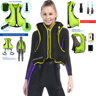 Cross-Border Adult and Children's Life Jacket Buoyancy Vest Reinforced Boat Rafting Fishing Life-Saving Swimming Vest Wholesale