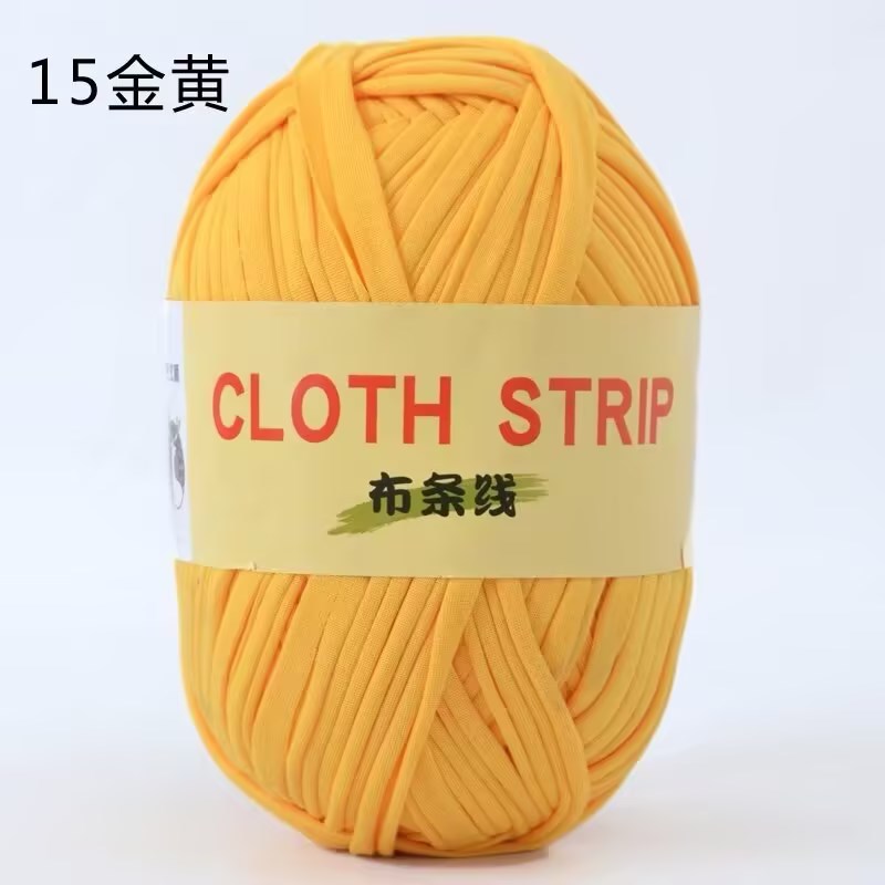 Gran gancho de línea de tela muñeca zapatillas de almacenamiento cesto cojín manta ganchillo DIY material casero tela gruesa trenzado