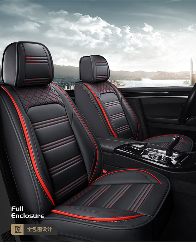 New Car Seat Cushions, Full Leather, All-Season Cushion Covers, Interior Accessories, Seat Covers, Direct Supply from the Manufacturer, Wholesale from the Manufacturer