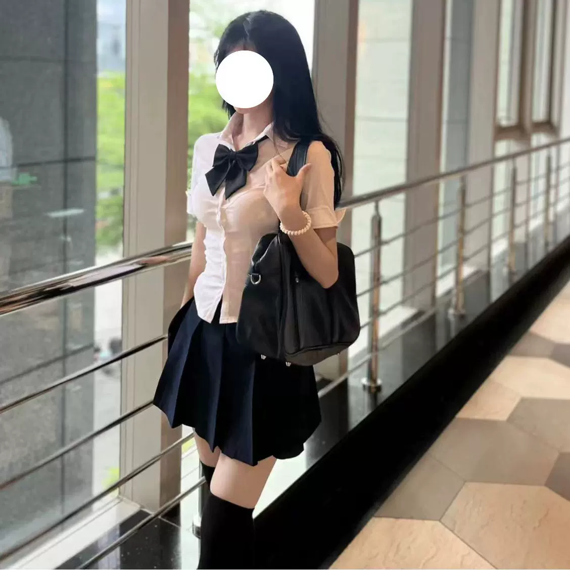 套装女学生夏季新款日系原创jk衬衫纯欲风收腰衬衣百褶裙子两件套