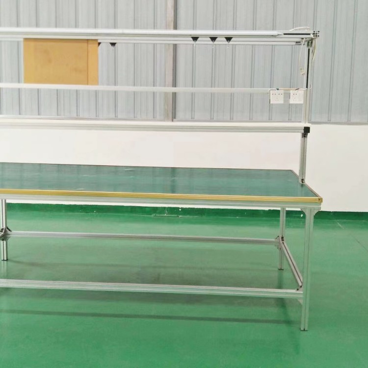 工业铝型材框架 铝合金工作台 防静电台面 流水线操作 按需设计