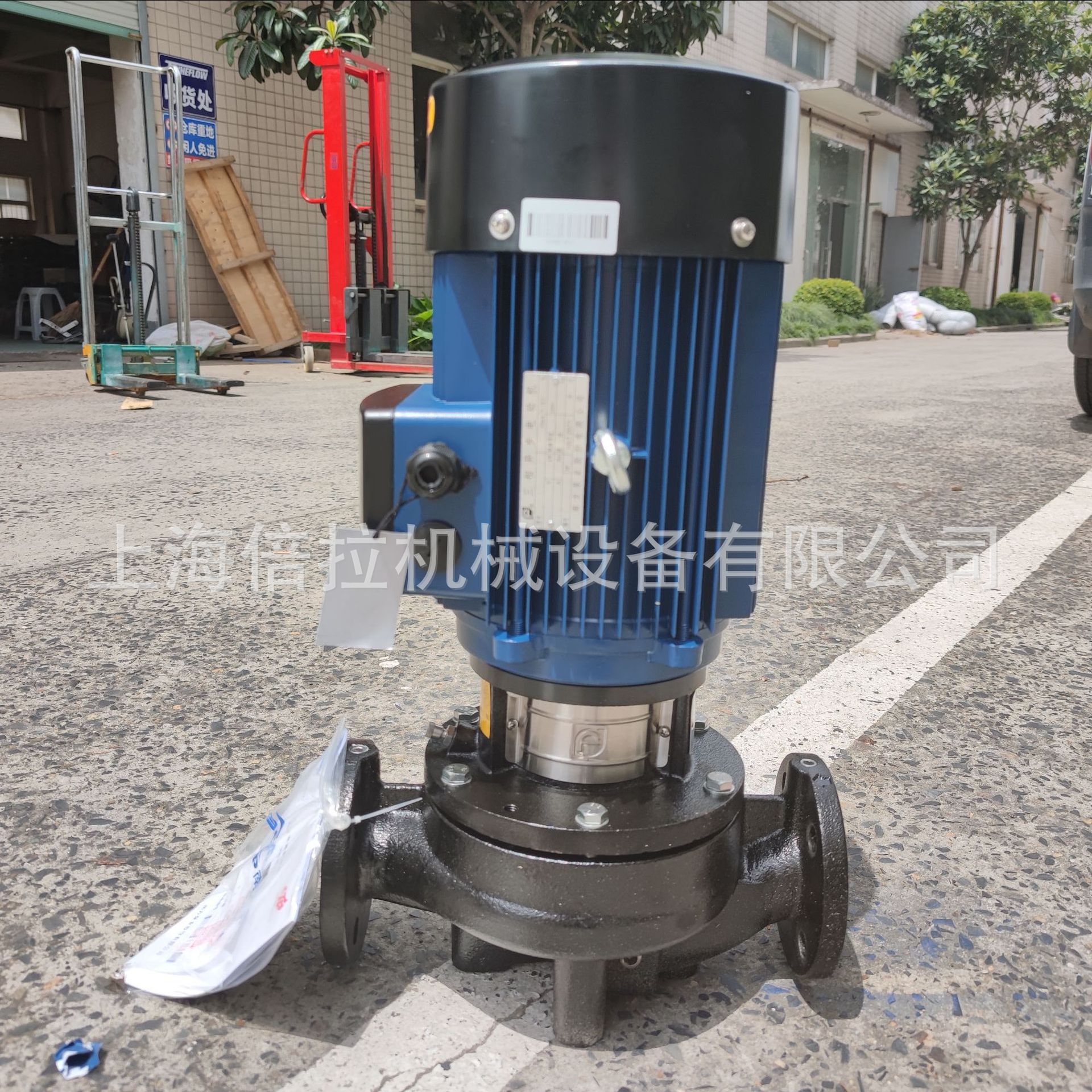 南方水泵暖气管道循环泵TD125-11G/4立式管道增压循环水泵离心泵