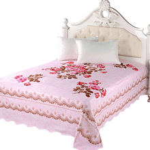 xyt床单单件纯棉1.5米床丝光全棉中式加厚老床单宿舍床单子