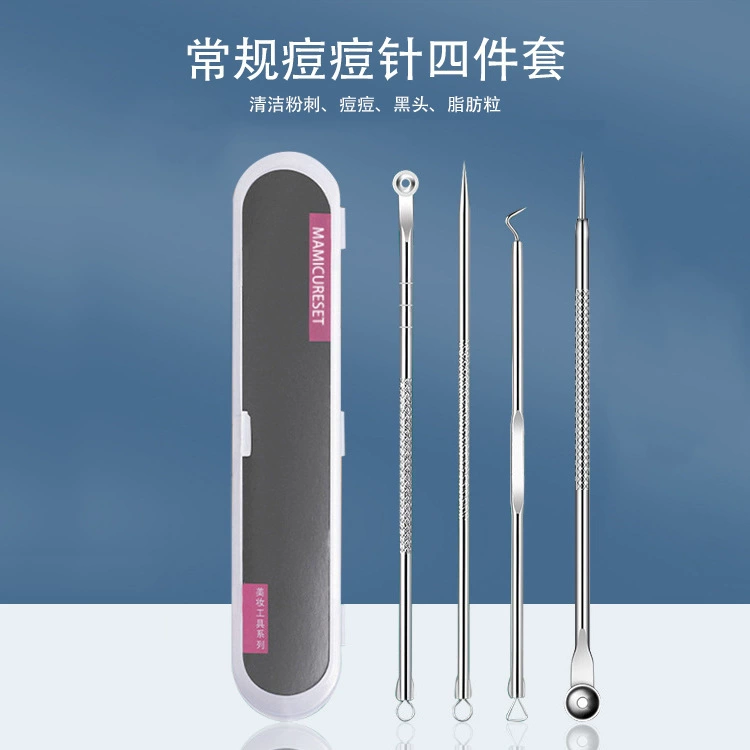 Stainless steel acne needle set to remove black head needle cells to remove acne and pick acne needle acne acupuncture tool Beauty tools