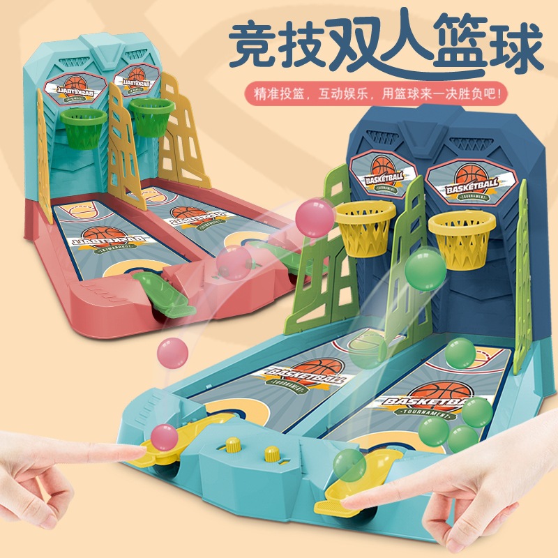 Máquina de lanzamiento de baloncesto infantil Dedo eyección mesa juegos de baloncesto interactivo padres-hijos juguetes de puzzle para niños