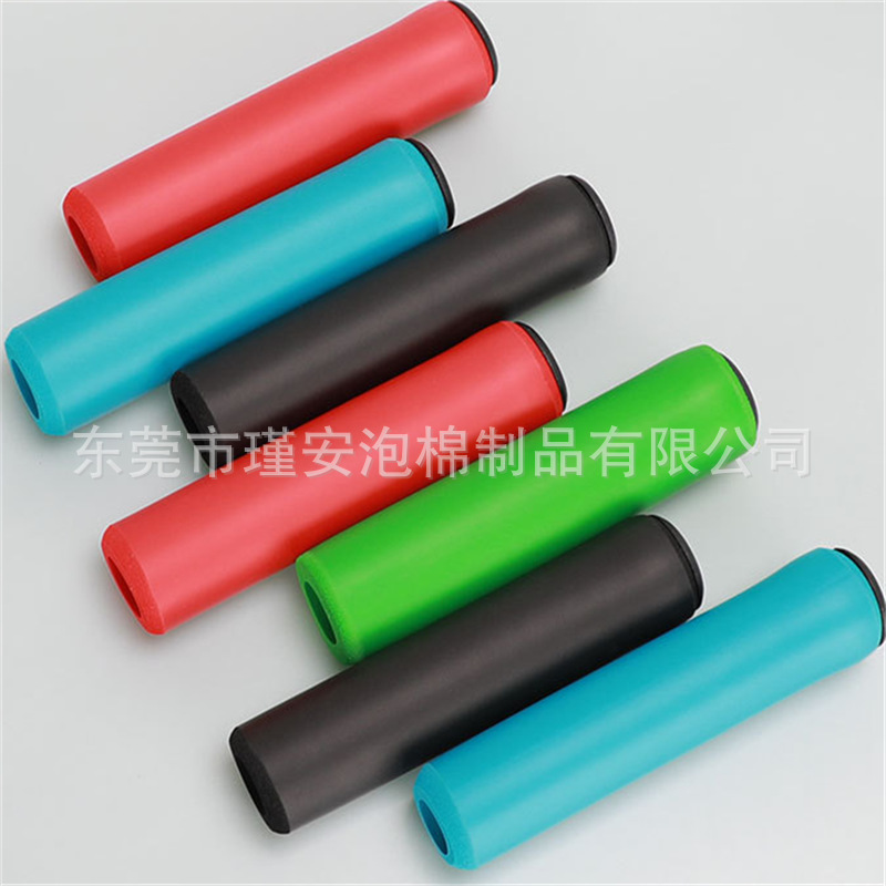 批发 转杯机泡棉套耐滑减震塑胶棒nbr护套可丝印LOGO