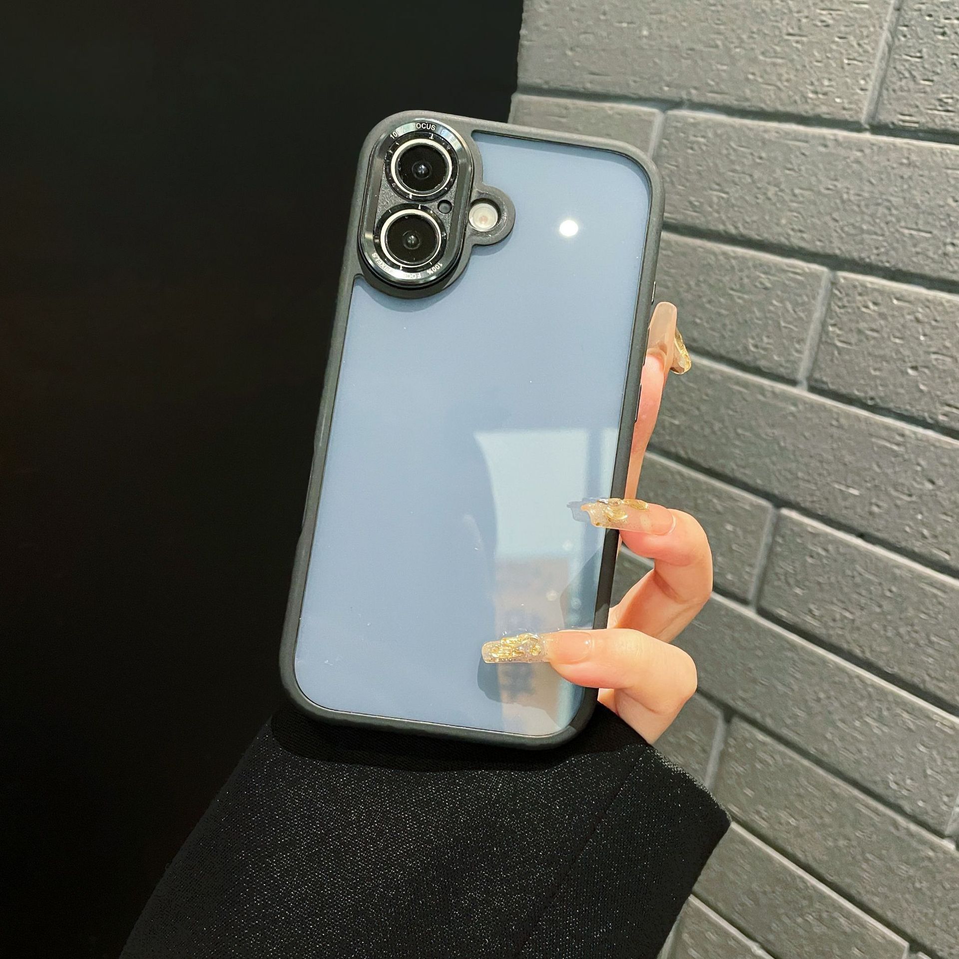 Escudo fino simple y transparente con succión magnética para iPhone14 Apple 16ProMax funda para teléfono móvil 15 pareja 13 duro 16