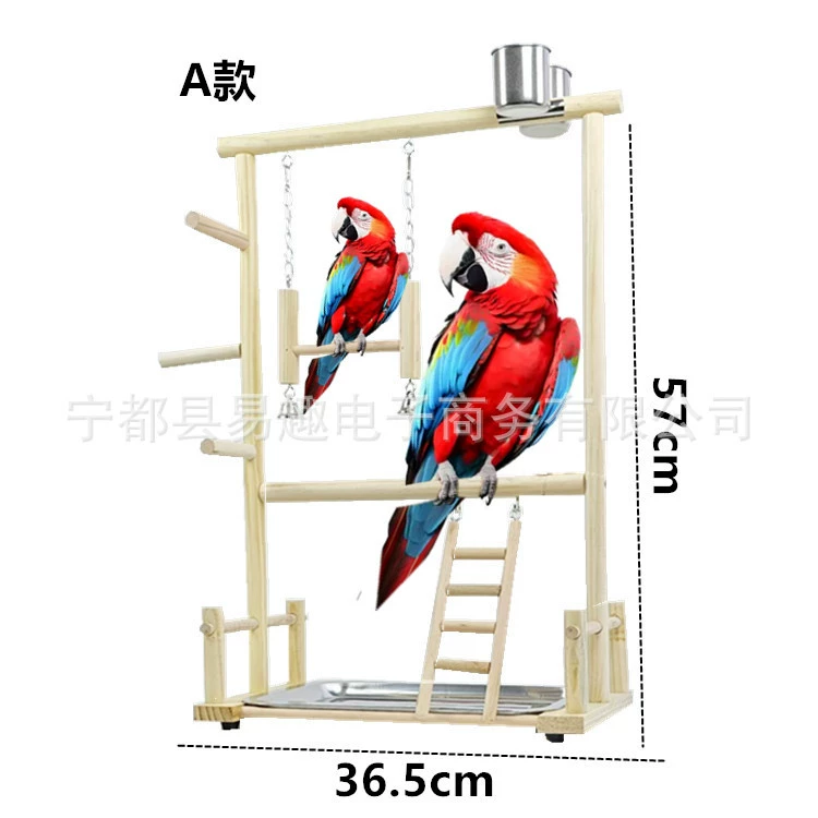 Игрушка-попугай, подставка из цельного дерева, качели, игровая площадка, подставка «Черный Феникс», подставка для птицы «Тигровая шкура», пион, штатив, напольный