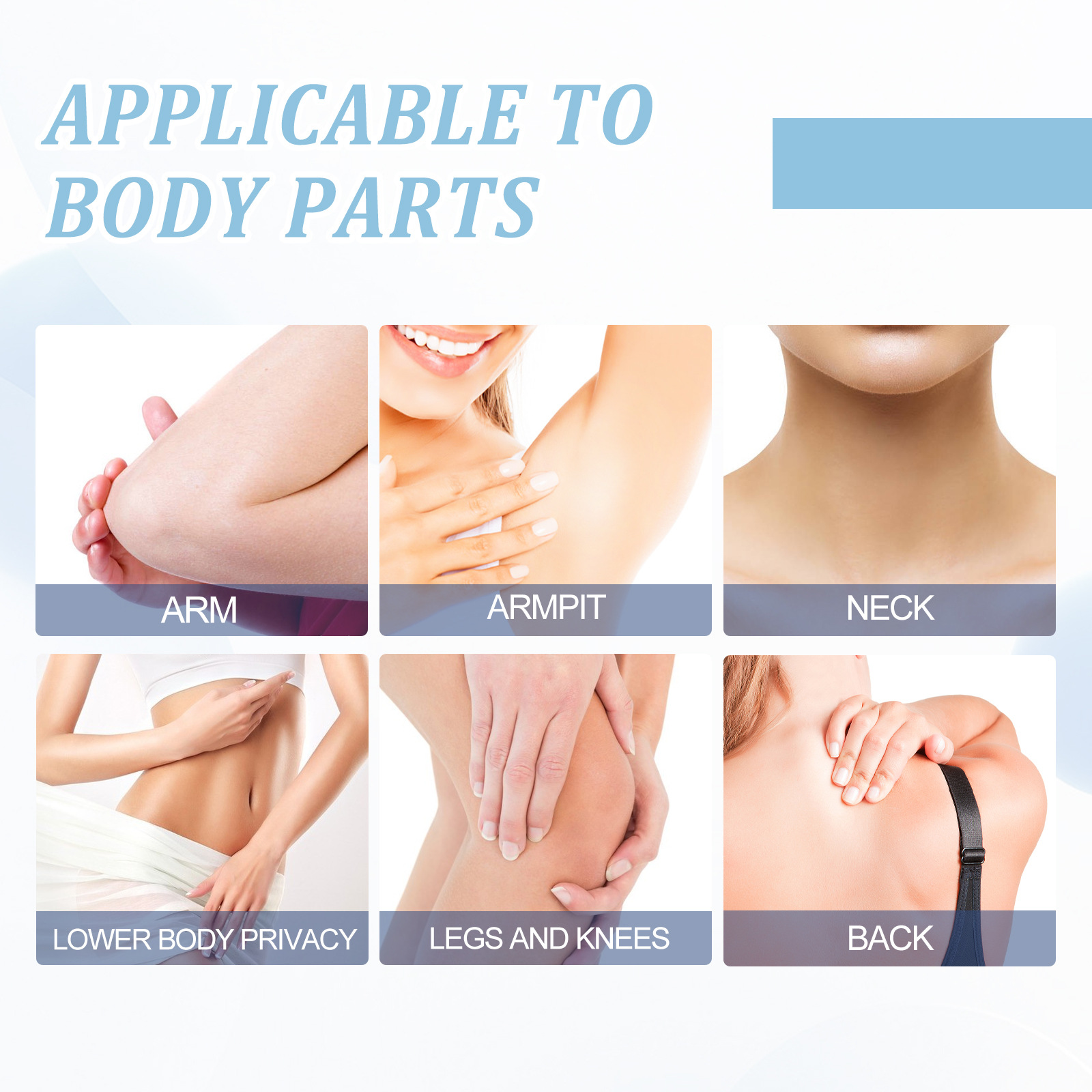 La crème éclaircissante instantanée OUHOE hydrate, embellit la peau, éclaircit le teint, les articulations des aisselles_voghion.com