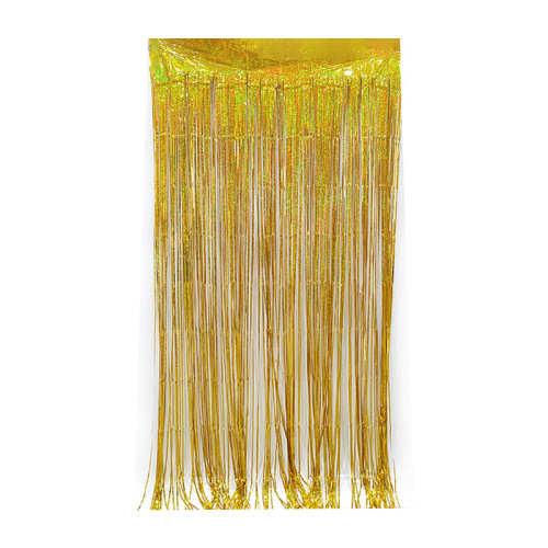 Cross-border birthday party decoration 1*2 meters wedding decoration background wall layout wholesale laser rain curtain