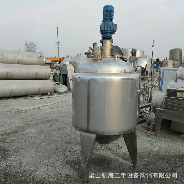 九成新100L发酵罐 液体菌种培养罐 化工发酵罐 制药发酵罐  回收
