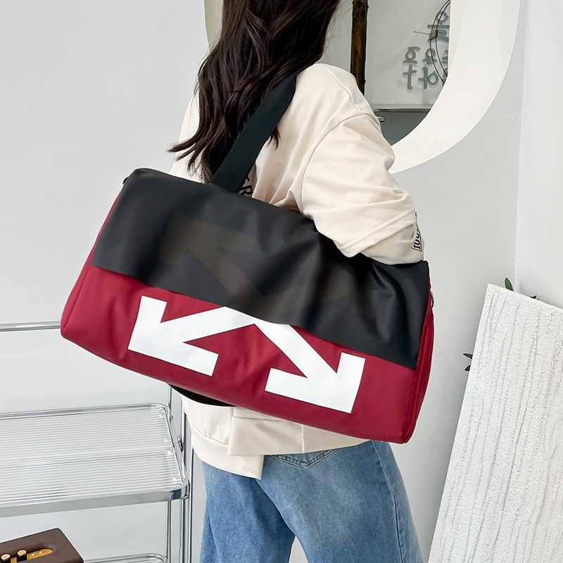 Bolsa de viaje de pareja bolsa de mensajero de hombro de gran capacidad hombres y mujeres estudiante Oxford tela bolsa de viaje grande